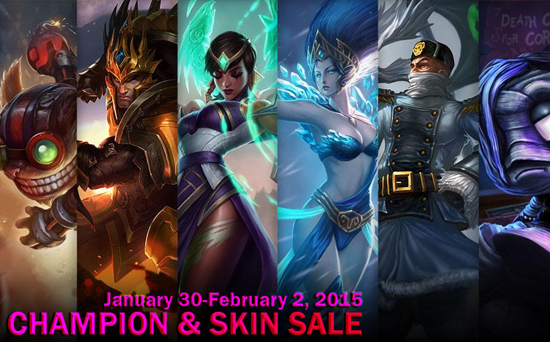 Champion and skin sale: 03.04 - 03.07 :: League of Legends (LoL) Forum on  MOBAFire