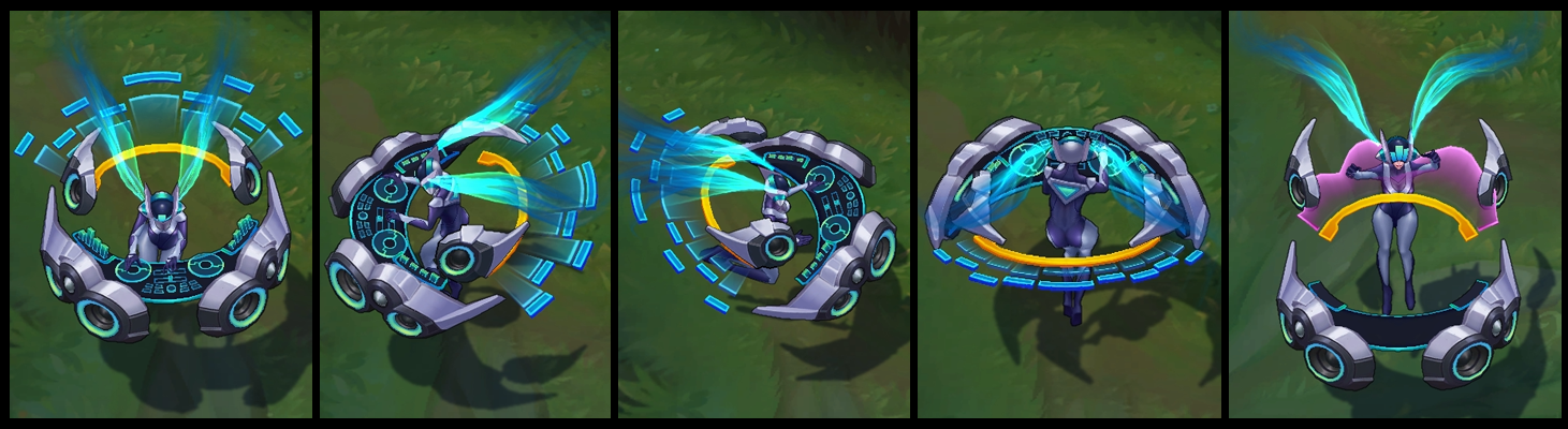 DJ Sona Kinetic Poses