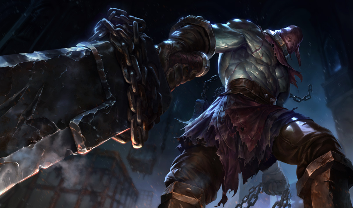 Knightmare Tryndamere Splash Art