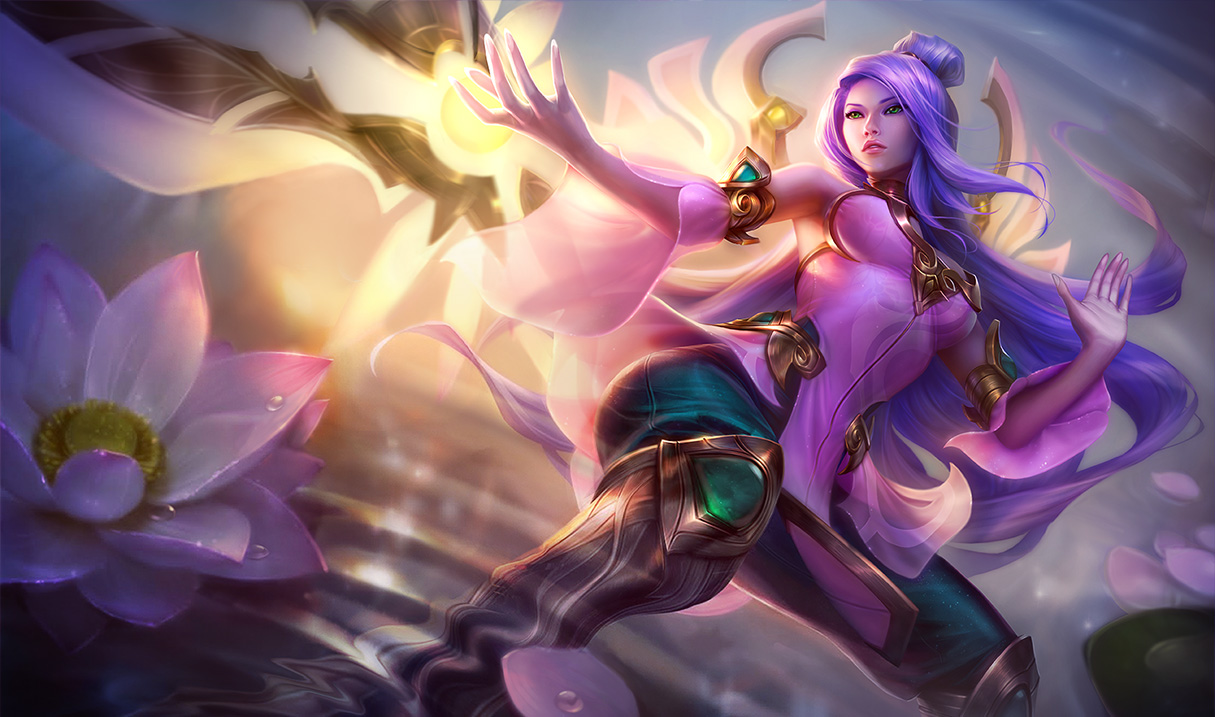 Order of the Lotus Irelia Splash Art