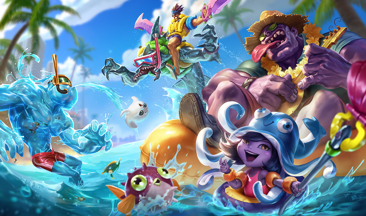 Pool Party Mundo, Lulu, Draven