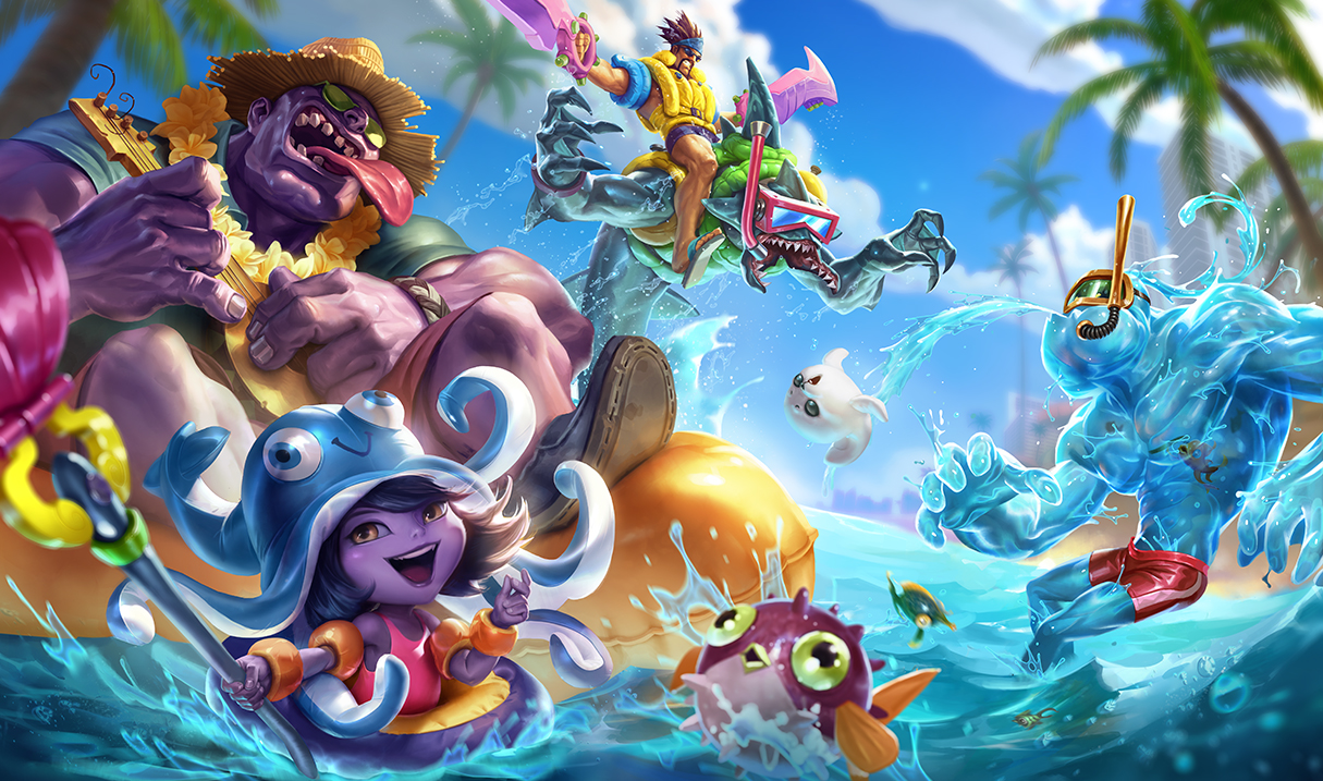 Pool Party Rek'Sai & Zac